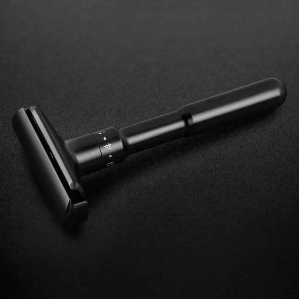 Custom Luxurious Black Adjustable Razor