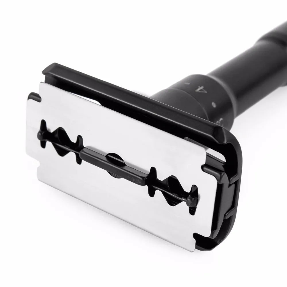 Custom Luxurious Black Adjustable Razor